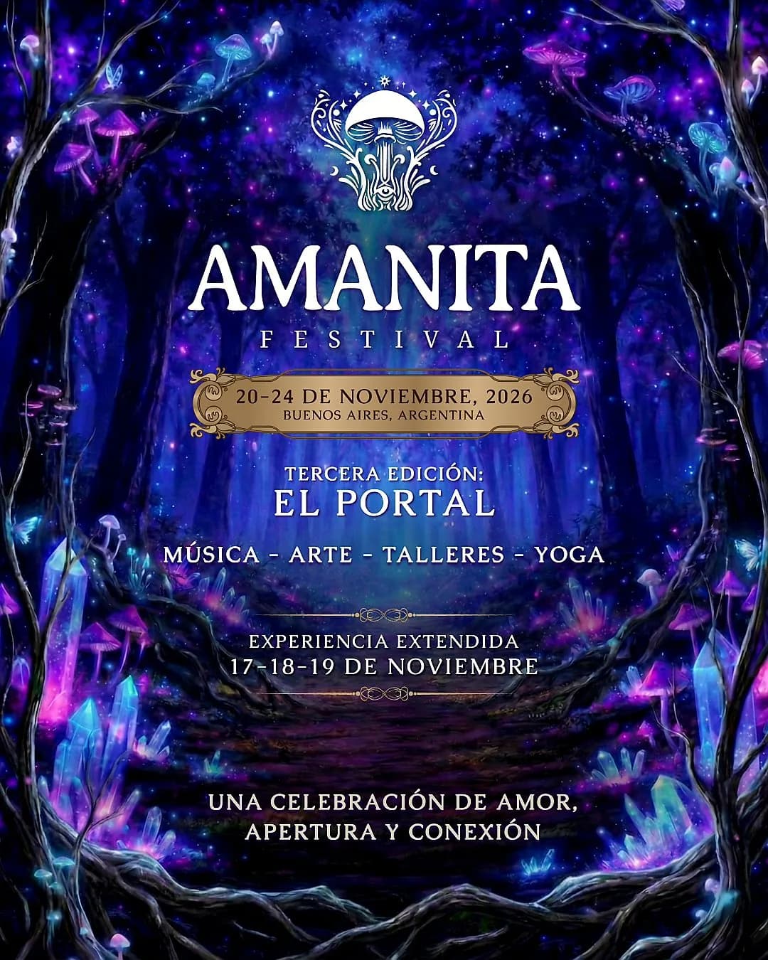 Amanita 2026 flyer
