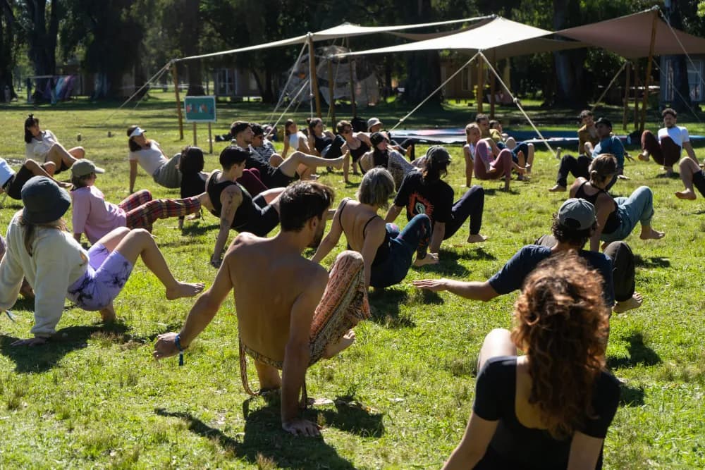Yoga, dance and movement at Amanita