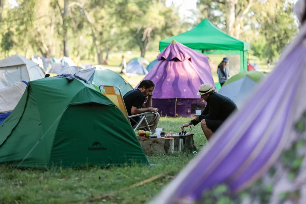 Bring your own tent